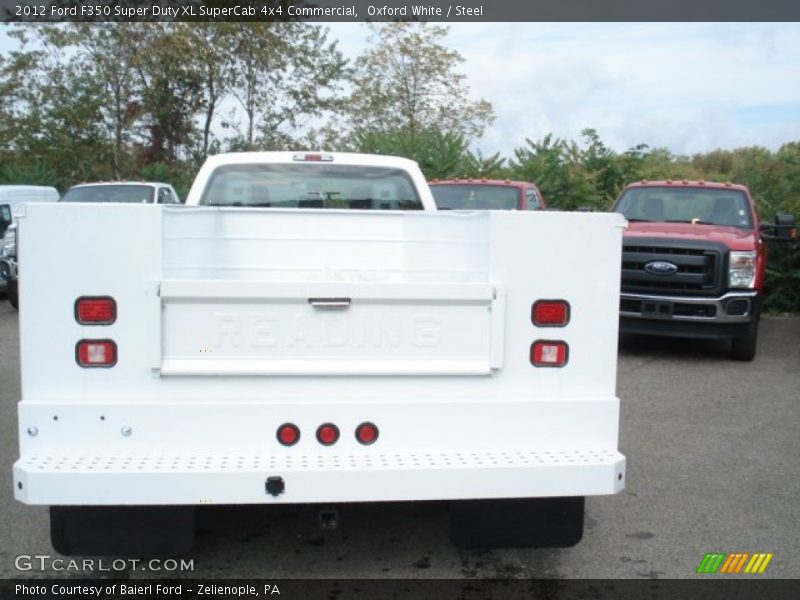 Oxford White / Steel 2012 Ford F350 Super Duty XL SuperCab 4x4 Commercial