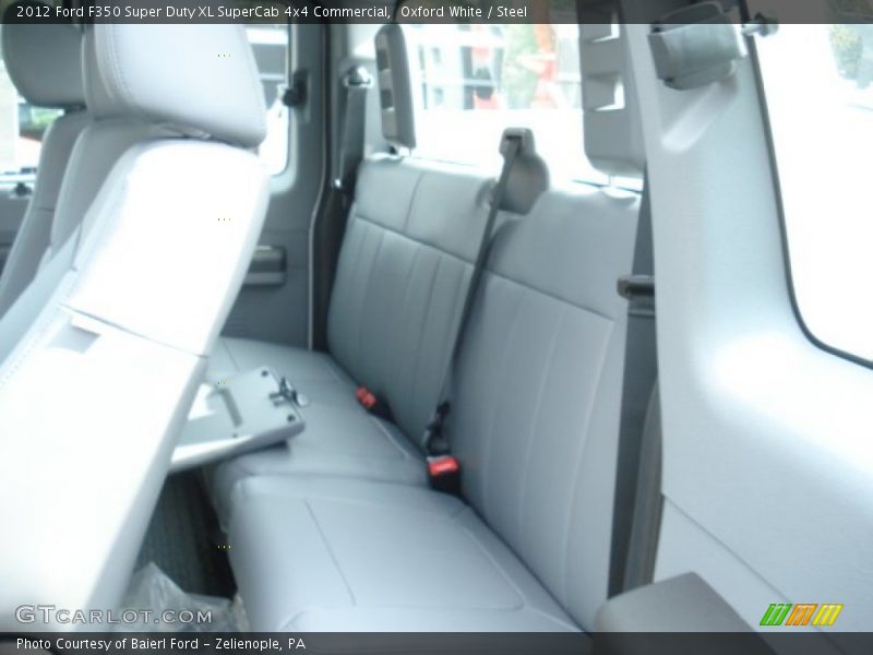 Oxford White / Steel 2012 Ford F350 Super Duty XL SuperCab 4x4 Commercial