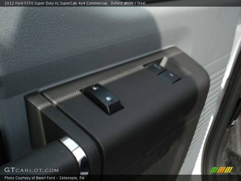 Oxford White / Steel 2012 Ford F350 Super Duty XL SuperCab 4x4 Commercial