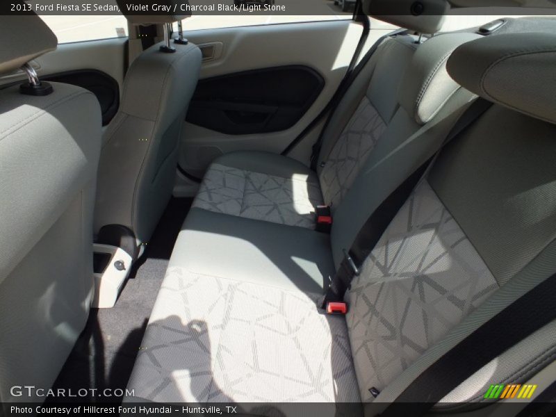 Violet Gray / Charcoal Black/Light Stone 2013 Ford Fiesta SE Sedan