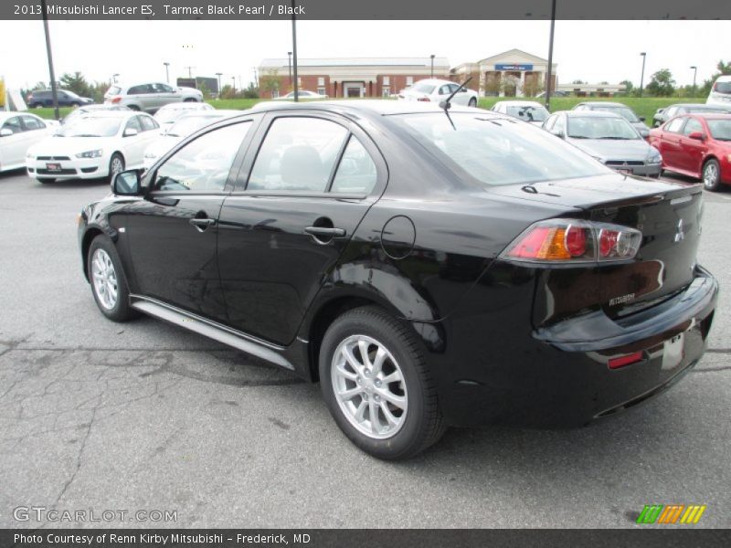 Tarmac Black Pearl / Black 2013 Mitsubishi Lancer ES