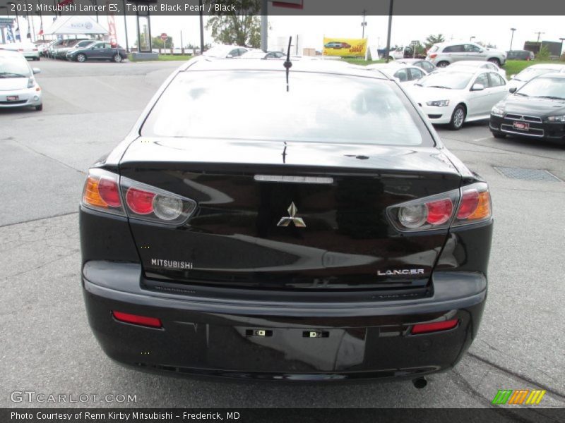 Tarmac Black Pearl / Black 2013 Mitsubishi Lancer ES