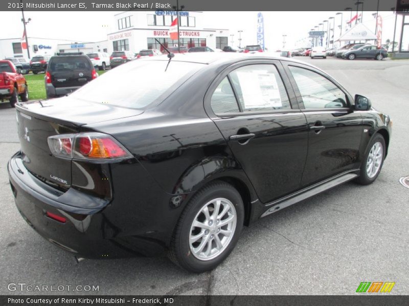 Tarmac Black Pearl / Black 2013 Mitsubishi Lancer ES