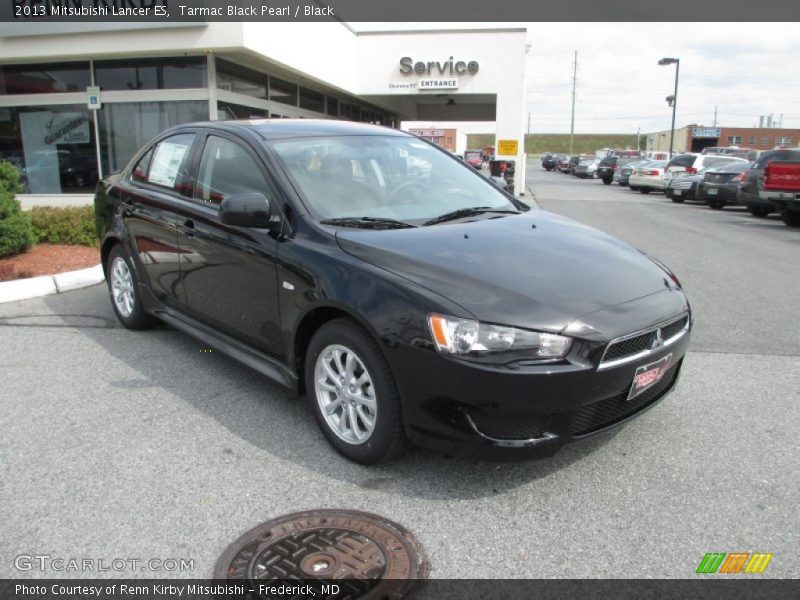 Tarmac Black Pearl / Black 2013 Mitsubishi Lancer ES