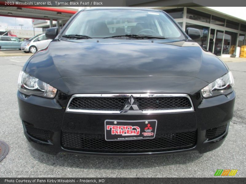 Tarmac Black Pearl / Black 2013 Mitsubishi Lancer ES