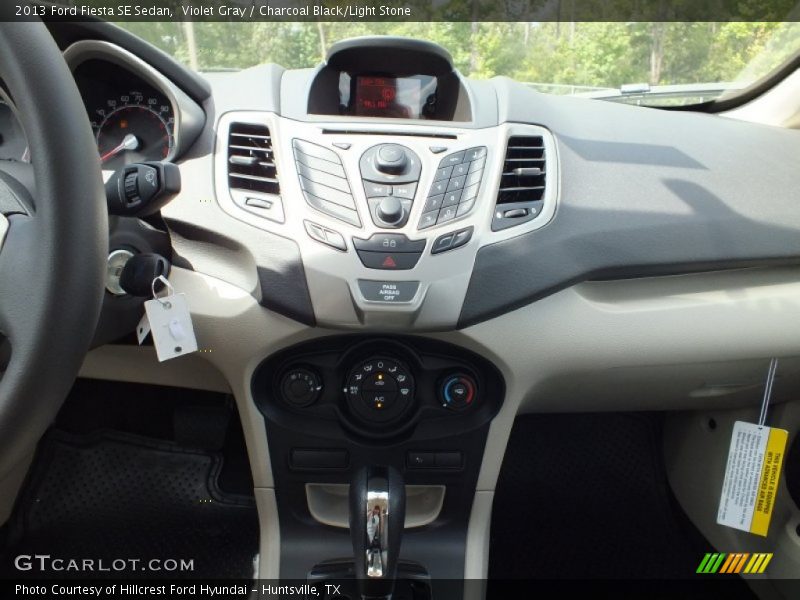 Violet Gray / Charcoal Black/Light Stone 2013 Ford Fiesta SE Sedan
