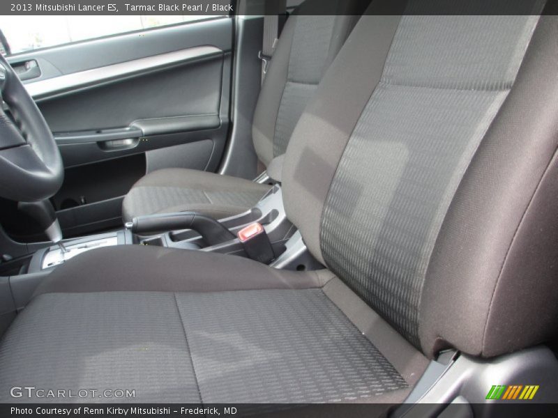 Tarmac Black Pearl / Black 2013 Mitsubishi Lancer ES