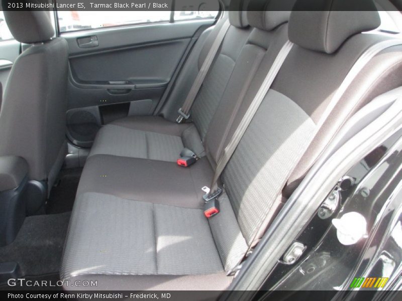 Tarmac Black Pearl / Black 2013 Mitsubishi Lancer ES