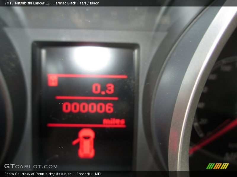 Tarmac Black Pearl / Black 2013 Mitsubishi Lancer ES