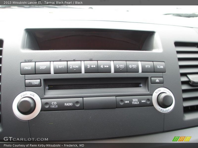 Tarmac Black Pearl / Black 2013 Mitsubishi Lancer ES