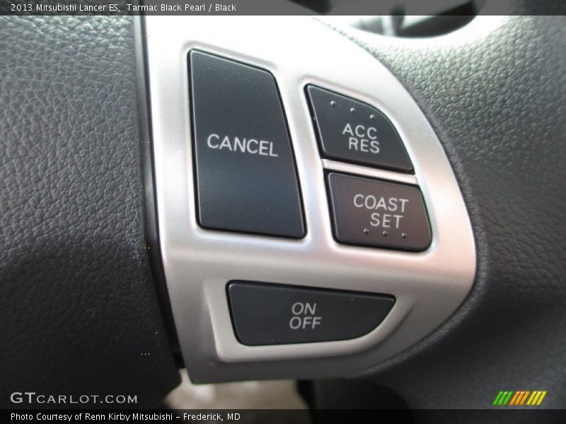 Tarmac Black Pearl / Black 2013 Mitsubishi Lancer ES