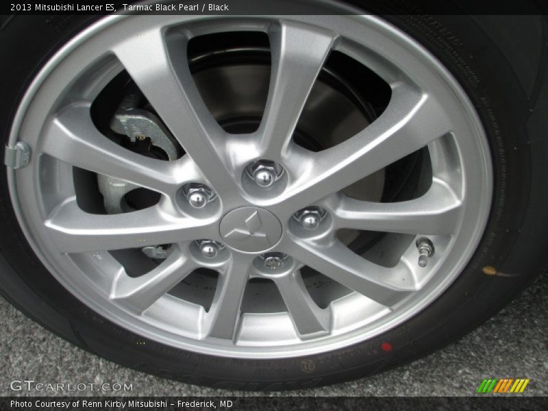 Tarmac Black Pearl / Black 2013 Mitsubishi Lancer ES