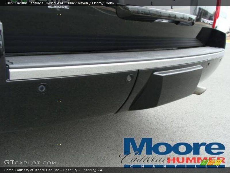 Black Raven / Ebony/Ebony 2009 Cadillac Escalade Hybrid AWD