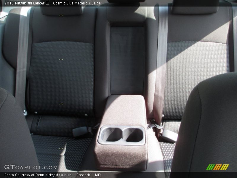 Cosmic Blue Metallic / Beige 2013 Mitsubishi Lancer ES