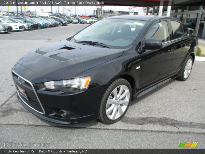 Front 3/4 View of 2013 Lancer RALLIART AWC