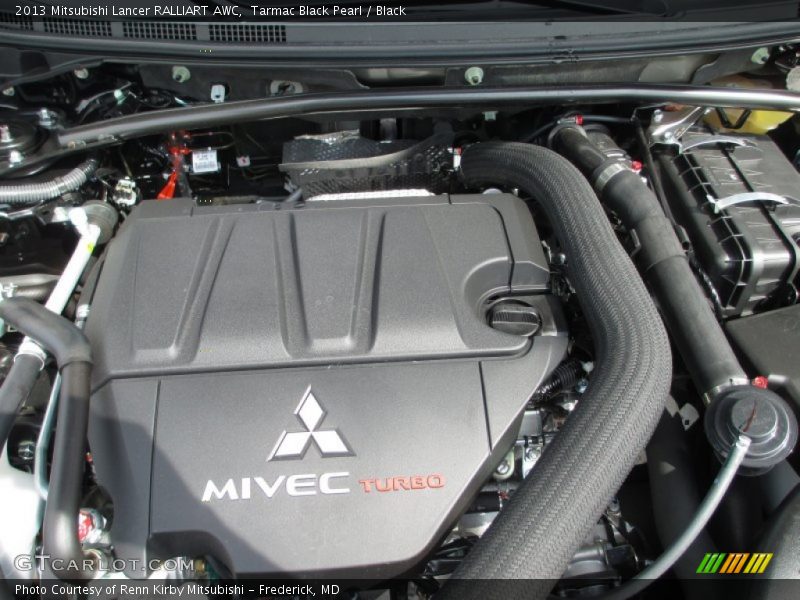  2013 Lancer RALLIART AWC Engine - 2.0 Liter Turbocharged DOHC 16-Valve MIVEC 4 Cylinder