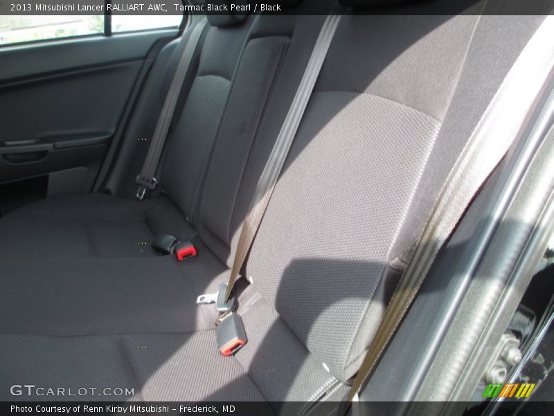 Tarmac Black Pearl / Black 2013 Mitsubishi Lancer RALLIART AWC