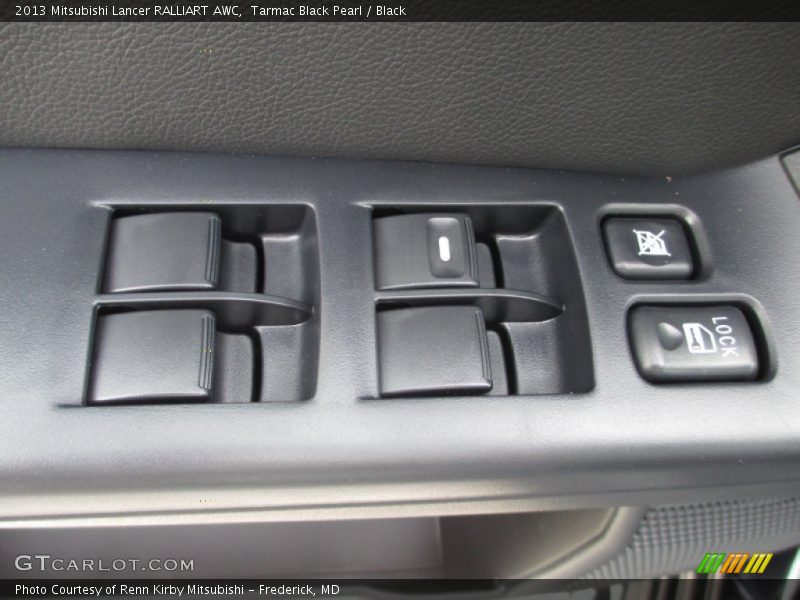 Tarmac Black Pearl / Black 2013 Mitsubishi Lancer RALLIART AWC