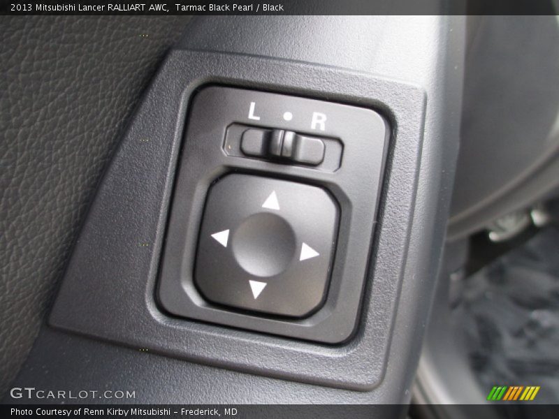 Tarmac Black Pearl / Black 2013 Mitsubishi Lancer RALLIART AWC