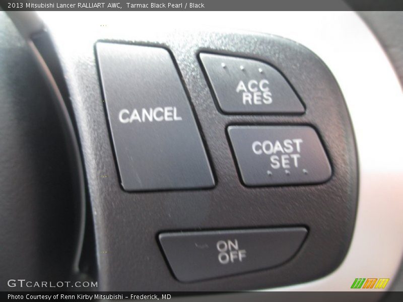 Tarmac Black Pearl / Black 2013 Mitsubishi Lancer RALLIART AWC