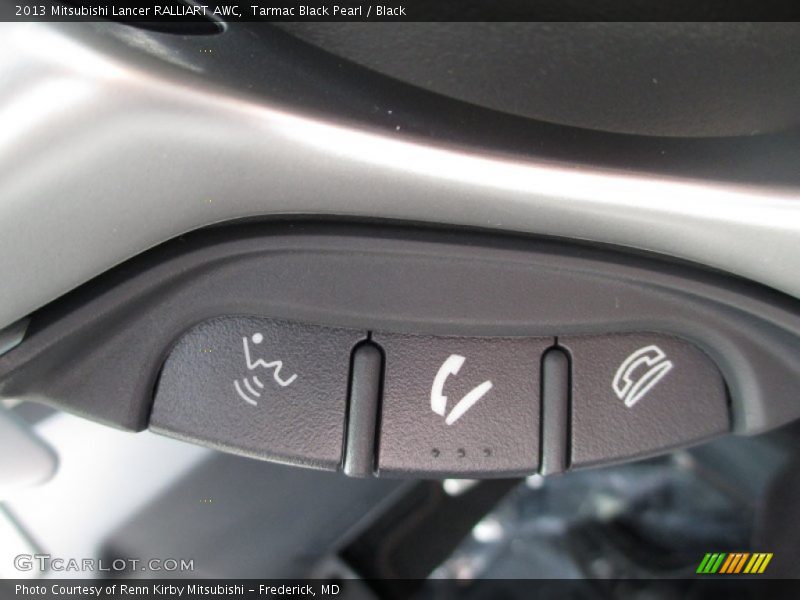 Tarmac Black Pearl / Black 2013 Mitsubishi Lancer RALLIART AWC