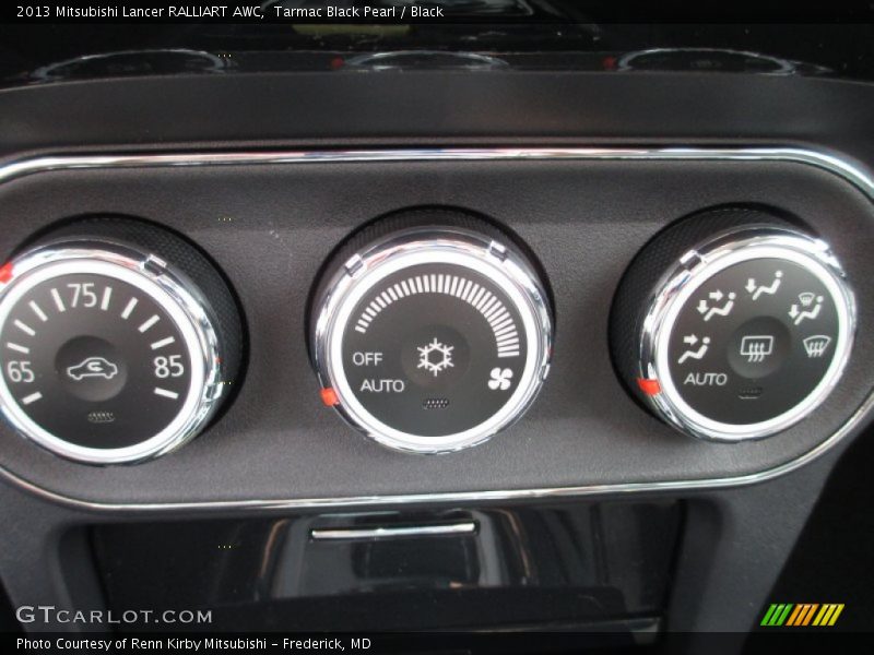 Controls of 2013 Lancer RALLIART AWC