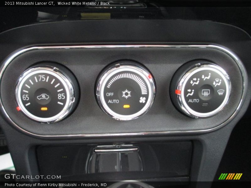 Controls of 2013 Lancer GT