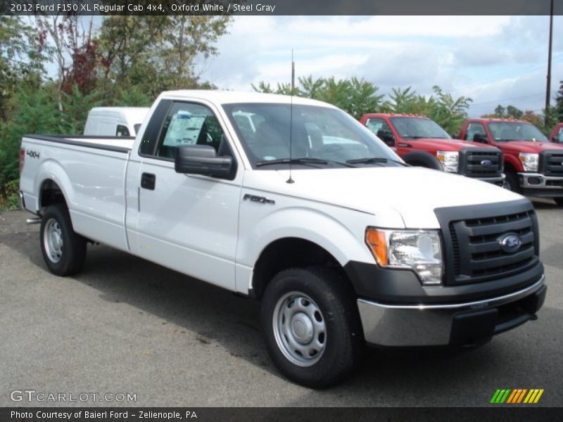 Front 3/4 View of 2012 F150 XL Regular Cab 4x4