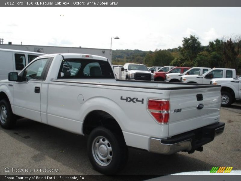 Oxford White / Steel Gray 2012 Ford F150 XL Regular Cab 4x4