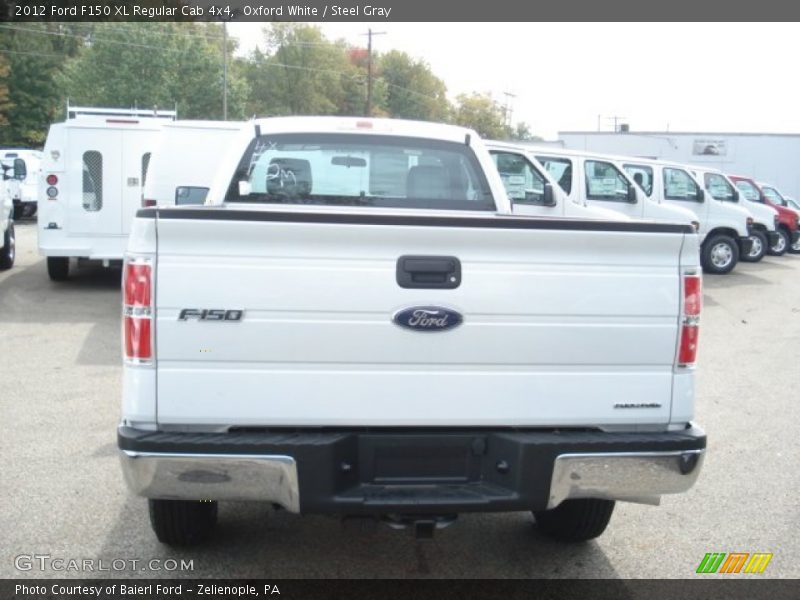 Oxford White / Steel Gray 2012 Ford F150 XL Regular Cab 4x4