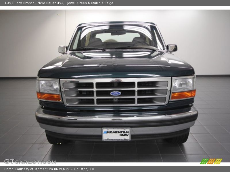 Jewel Green Metallic / Beige 1993 Ford Bronco Eddie Bauer 4x4