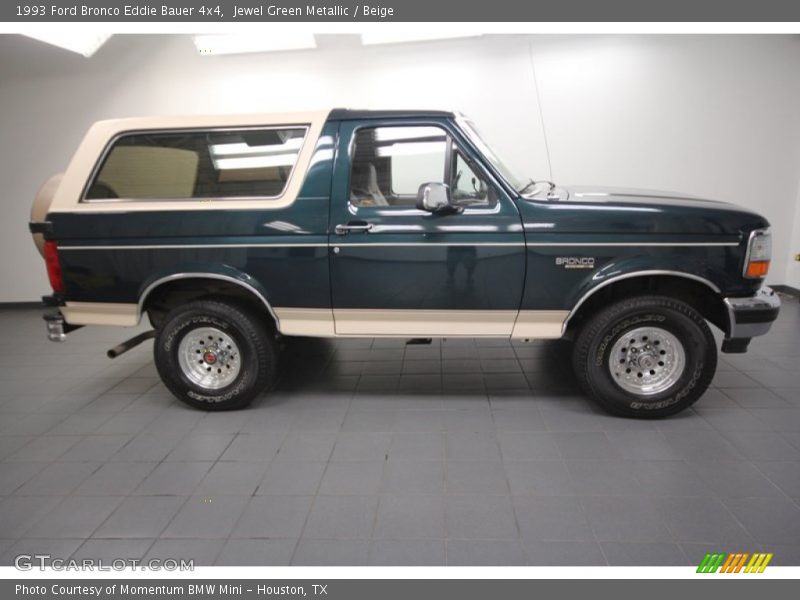  1993 Bronco Eddie Bauer 4x4 Jewel Green Metallic