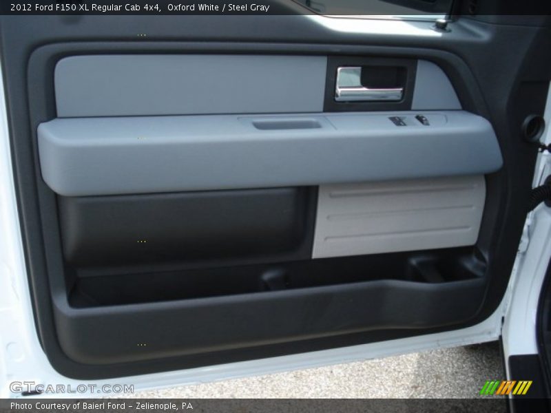 Oxford White / Steel Gray 2012 Ford F150 XL Regular Cab 4x4
