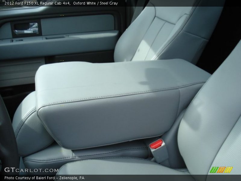 Oxford White / Steel Gray 2012 Ford F150 XL Regular Cab 4x4