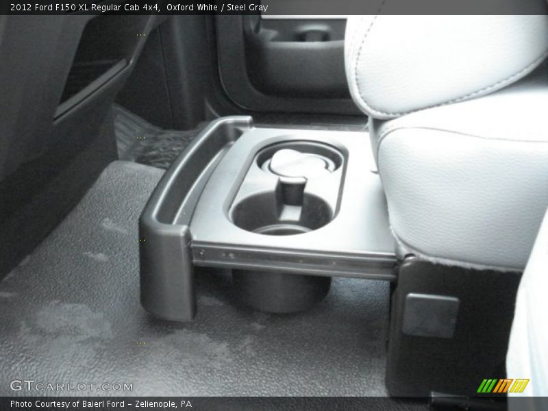 Oxford White / Steel Gray 2012 Ford F150 XL Regular Cab 4x4