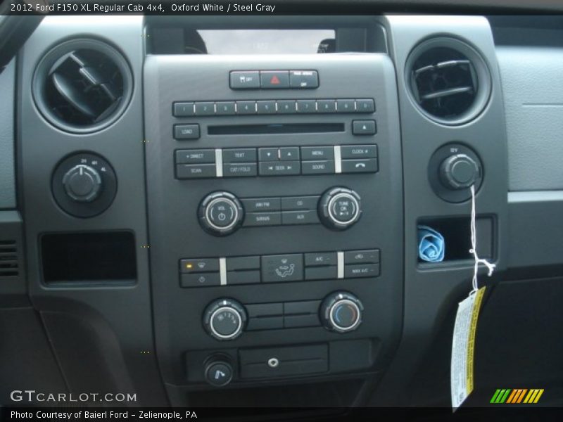 Oxford White / Steel Gray 2012 Ford F150 XL Regular Cab 4x4
