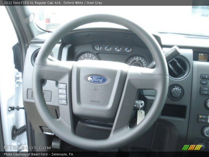  2012 F150 XL Regular Cab 4x4 Steering Wheel