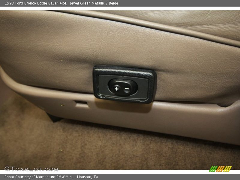 Jewel Green Metallic / Beige 1993 Ford Bronco Eddie Bauer 4x4