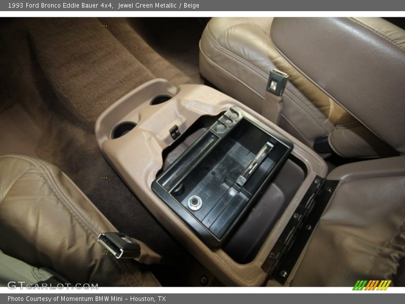 Jewel Green Metallic / Beige 1993 Ford Bronco Eddie Bauer 4x4