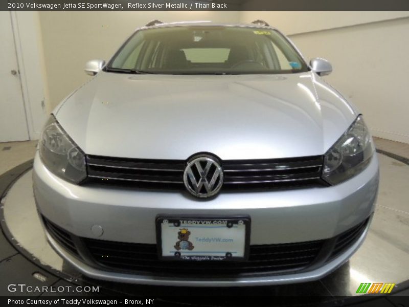 Reflex Silver Metallic / Titan Black 2010 Volkswagen Jetta SE SportWagen