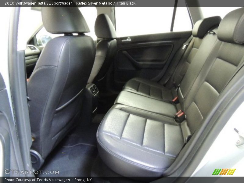 Rear Seat of 2010 Jetta SE SportWagen