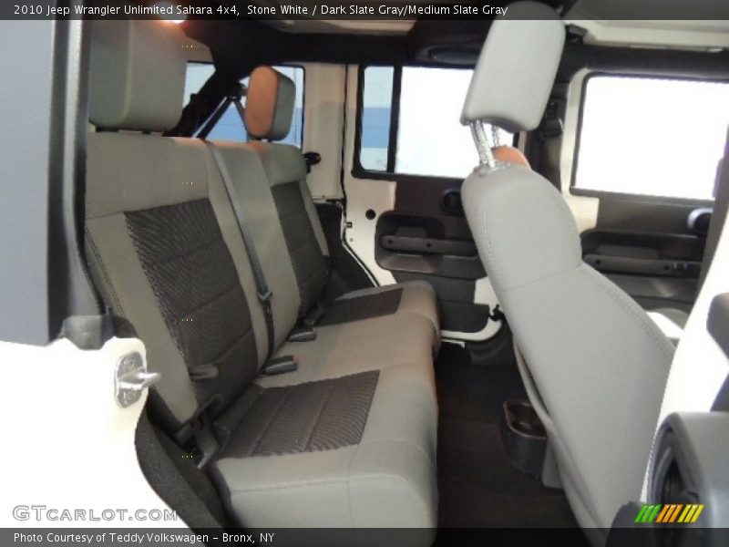 Stone White / Dark Slate Gray/Medium Slate Gray 2010 Jeep Wrangler Unlimited Sahara 4x4