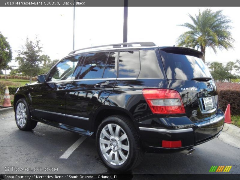 Black / Black 2010 Mercedes-Benz GLK 350