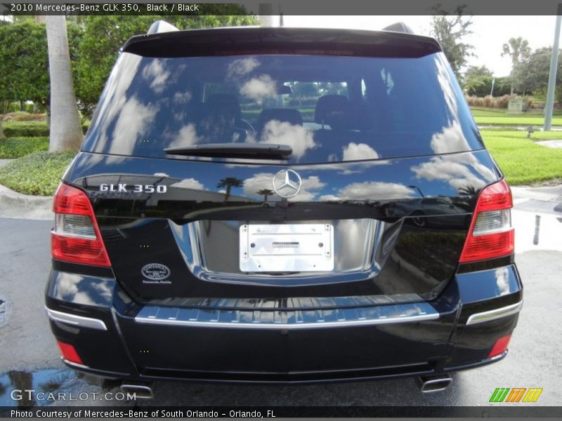 Black / Black 2010 Mercedes-Benz GLK 350
