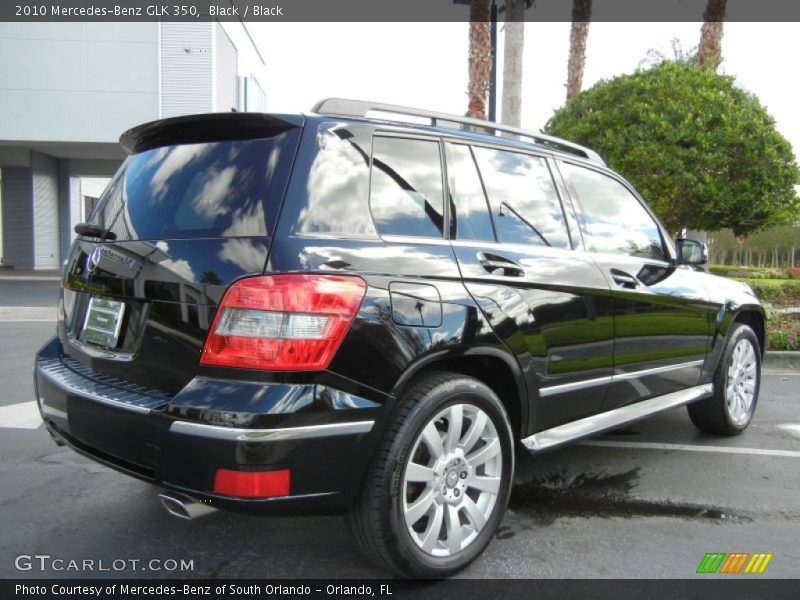 Black / Black 2010 Mercedes-Benz GLK 350