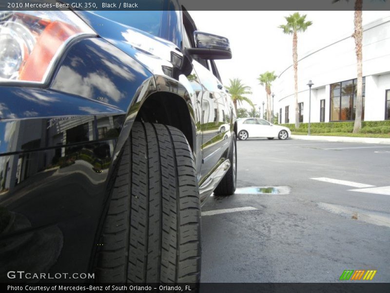 Black / Black 2010 Mercedes-Benz GLK 350