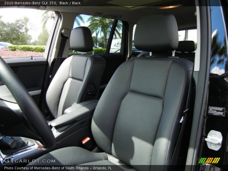 Black / Black 2010 Mercedes-Benz GLK 350