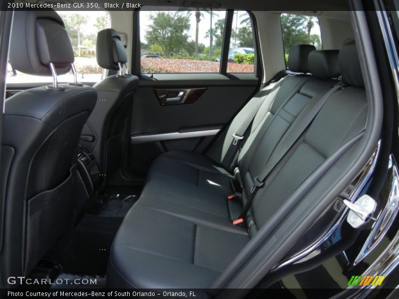 Black / Black 2010 Mercedes-Benz GLK 350