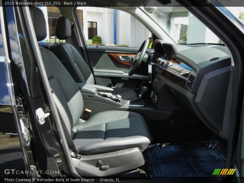 Black / Black 2010 Mercedes-Benz GLK 350