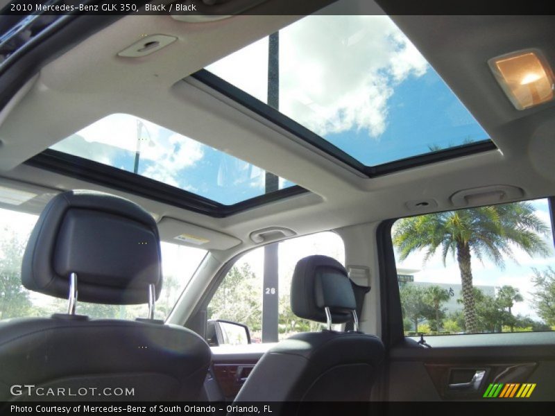 Black / Black 2010 Mercedes-Benz GLK 350